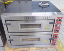 Imperial Forc44MN240 Double Pizza Oven, 240V 50HZ Single phase 100 x 95 x 75cm (WxDxH)