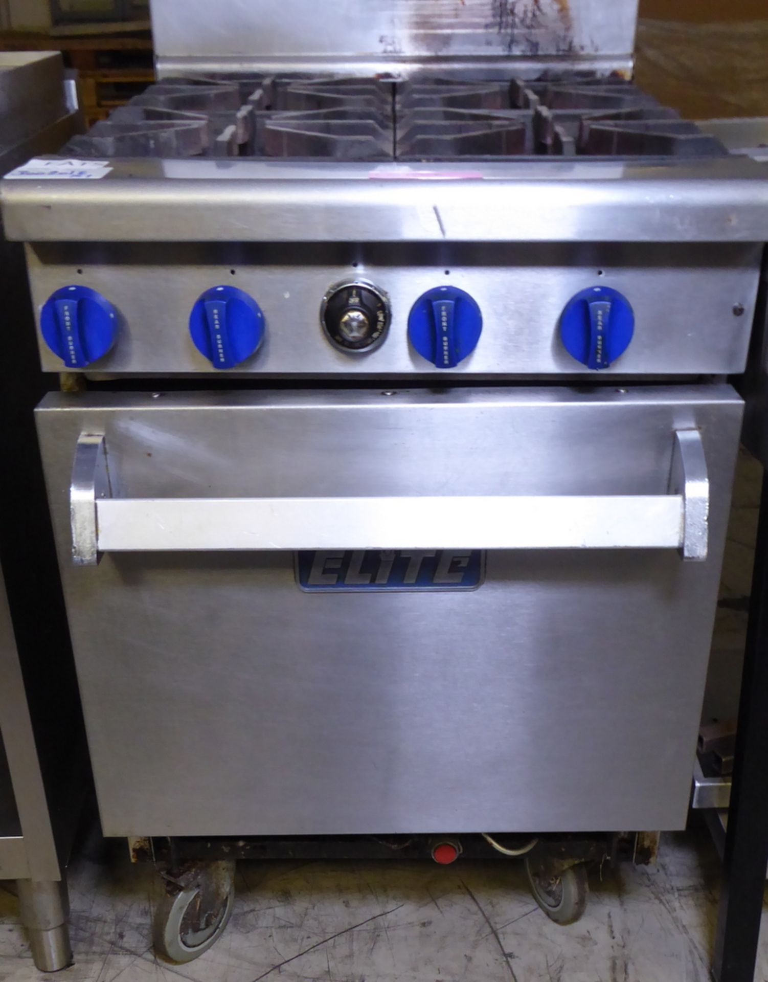 Elite 4 Gas Burner Oven Range 82 x 82 x 90cm (WxDxH) - Image 3 of 6