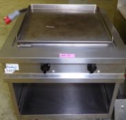 Moreno Dual Controlled griddle on stand 80 x 85 x 70cm (WxDxH) 415v 3 Phase