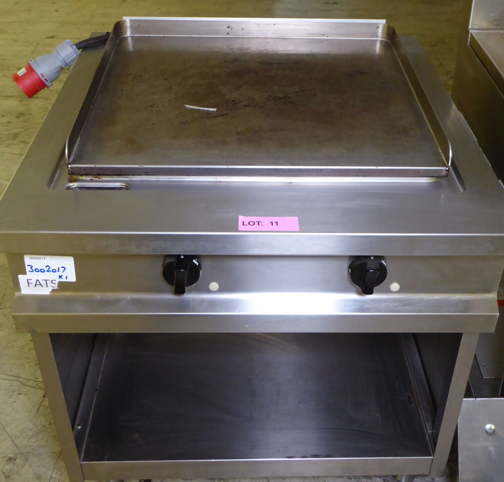 Moreno Dual Controlled griddle on stand 80 x 85 x 70cm (WxDxH) 415v 3 Phase