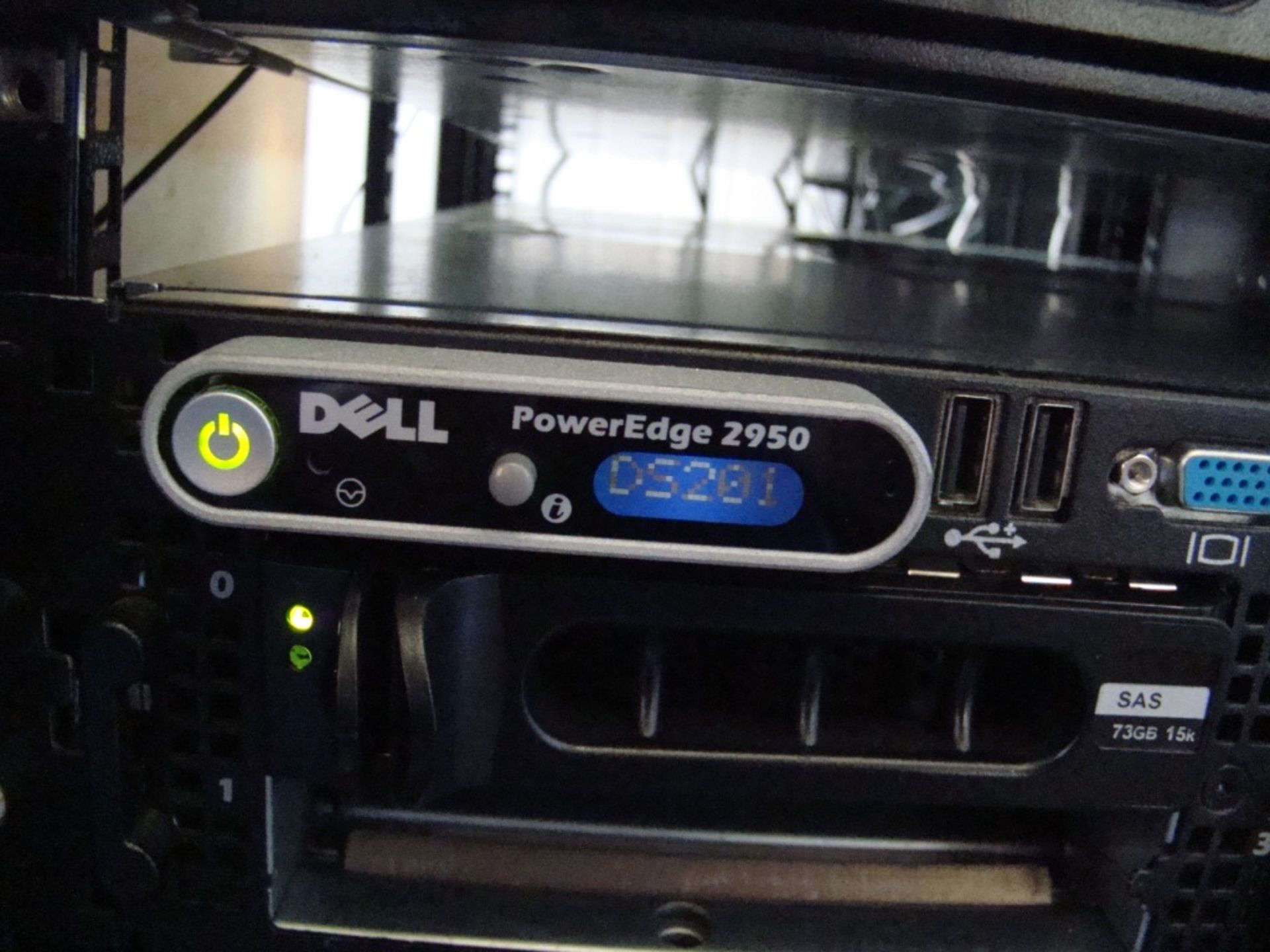 Dell 2950 Poweredge 2 * 3.00Ghz Quad Core 1333Mhz 32GB Memory 667Mhz 1* 132 GB HDD, 1 * 27 - Image 3 of 9