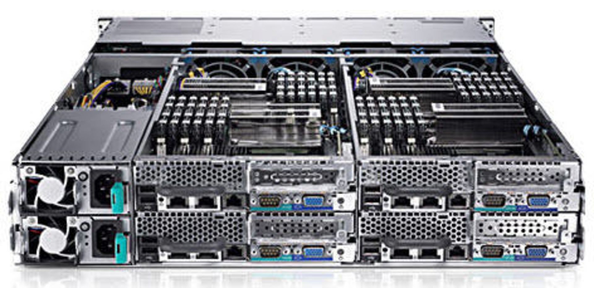 Dell C6100 Cloud server -8 Processors (2* CPU per Node) Installed (32 CPU Cores/Logical pr - Image 3 of 5