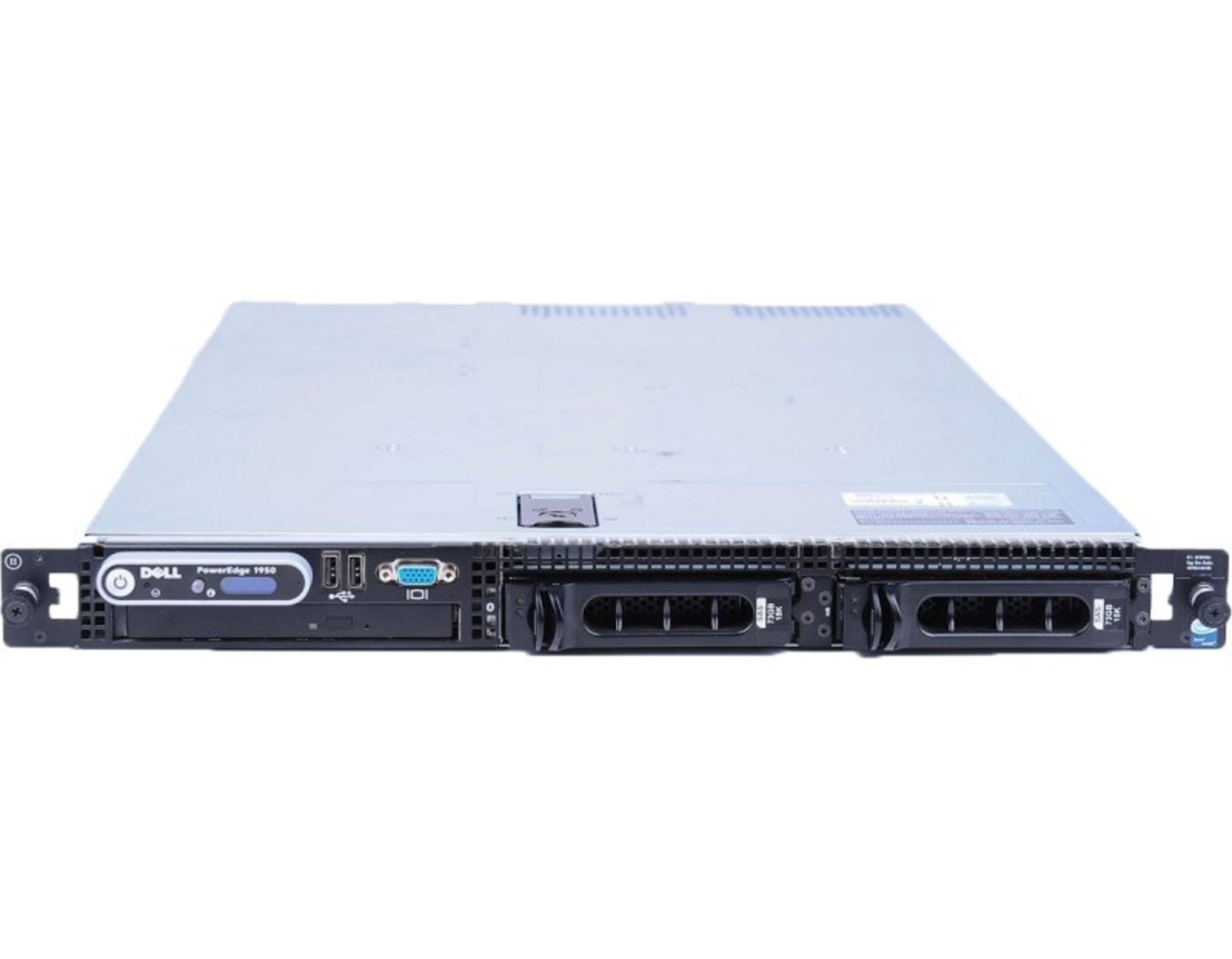 Dell PowerEdge 1950 1U Dell BIOS 2.7.0, Twin Quad 4 Cores Rack Server (2 x Intel Quad Core