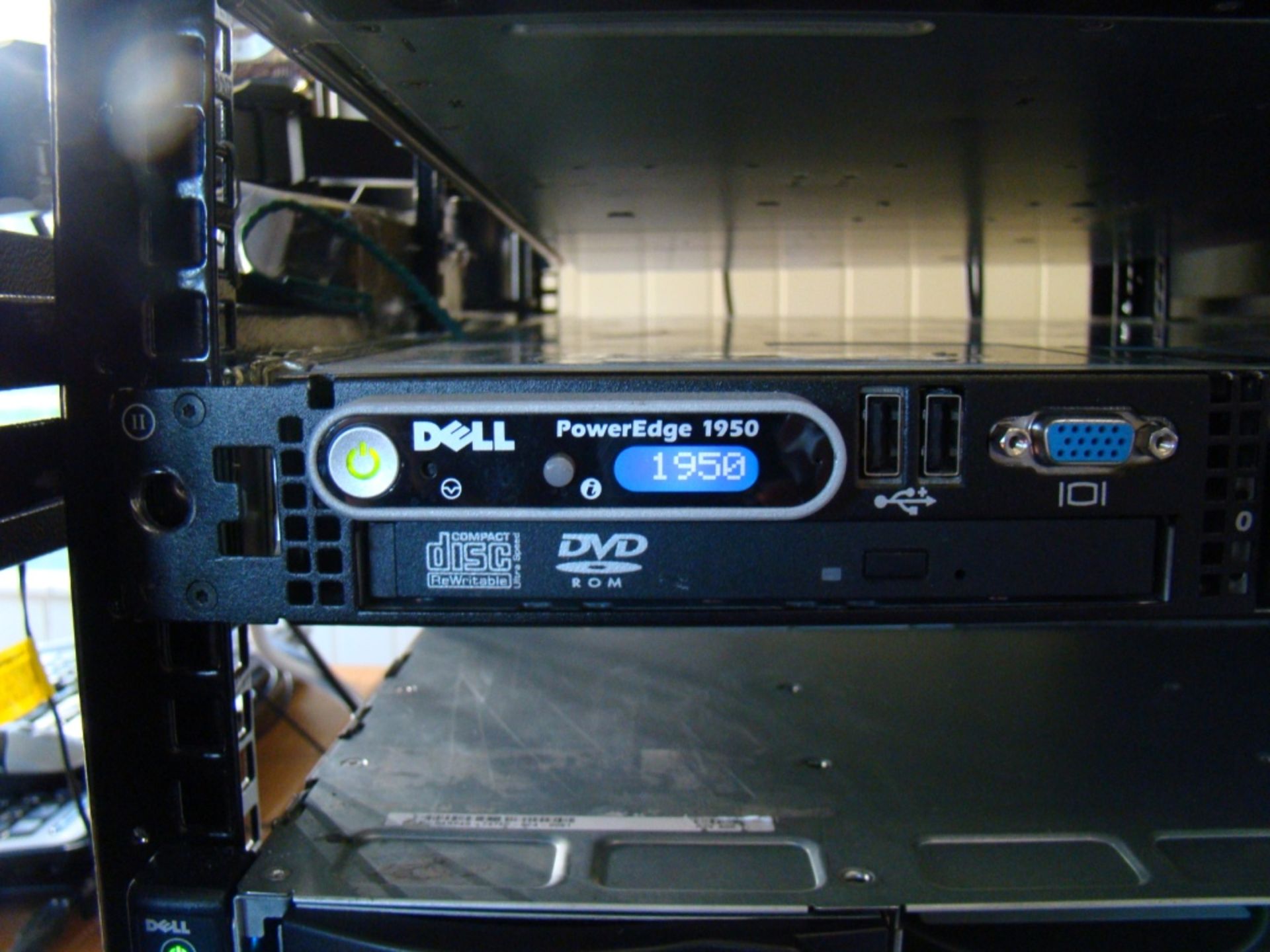 Dell PowerEdge 1950 1U Dell BIOS 2.7.0, Twin Quad 4 Cores Rack Server (2 x Intel Quad Core - Image 3 of 10