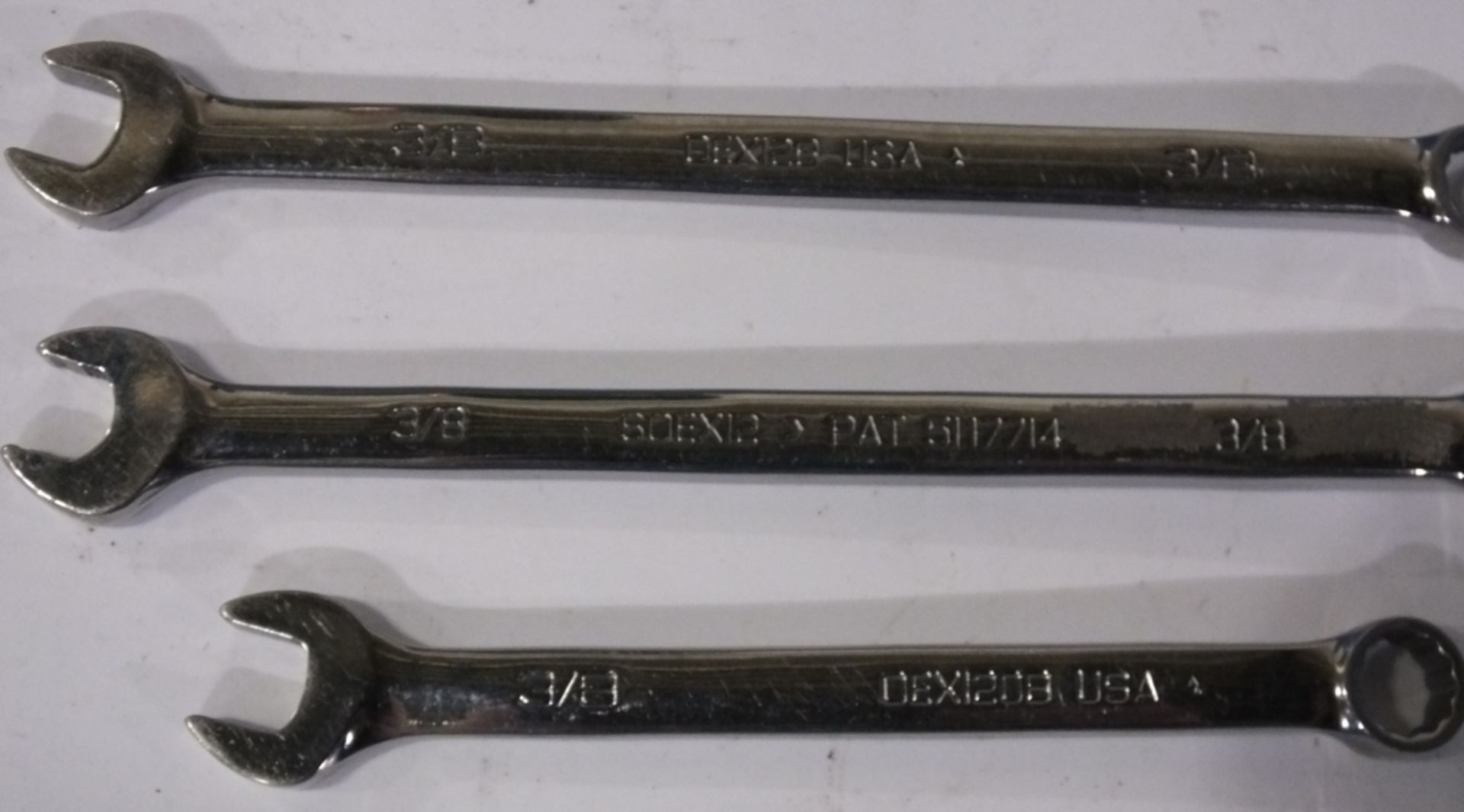 3x Snap-On combination spanners - 3/8 - Image 3 of 3