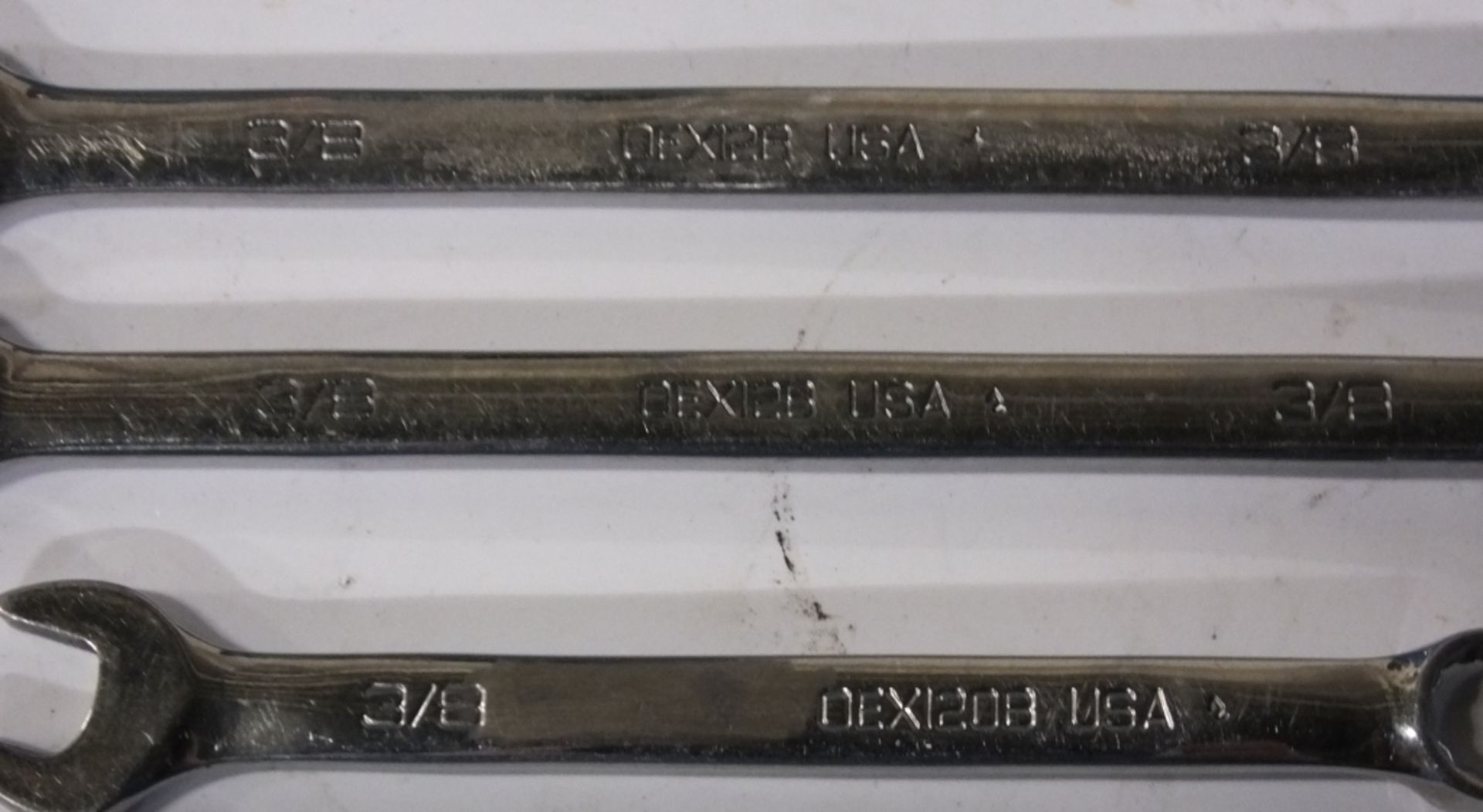 3x Snap-On combination spanners - 3/8 - Image 3 of 3