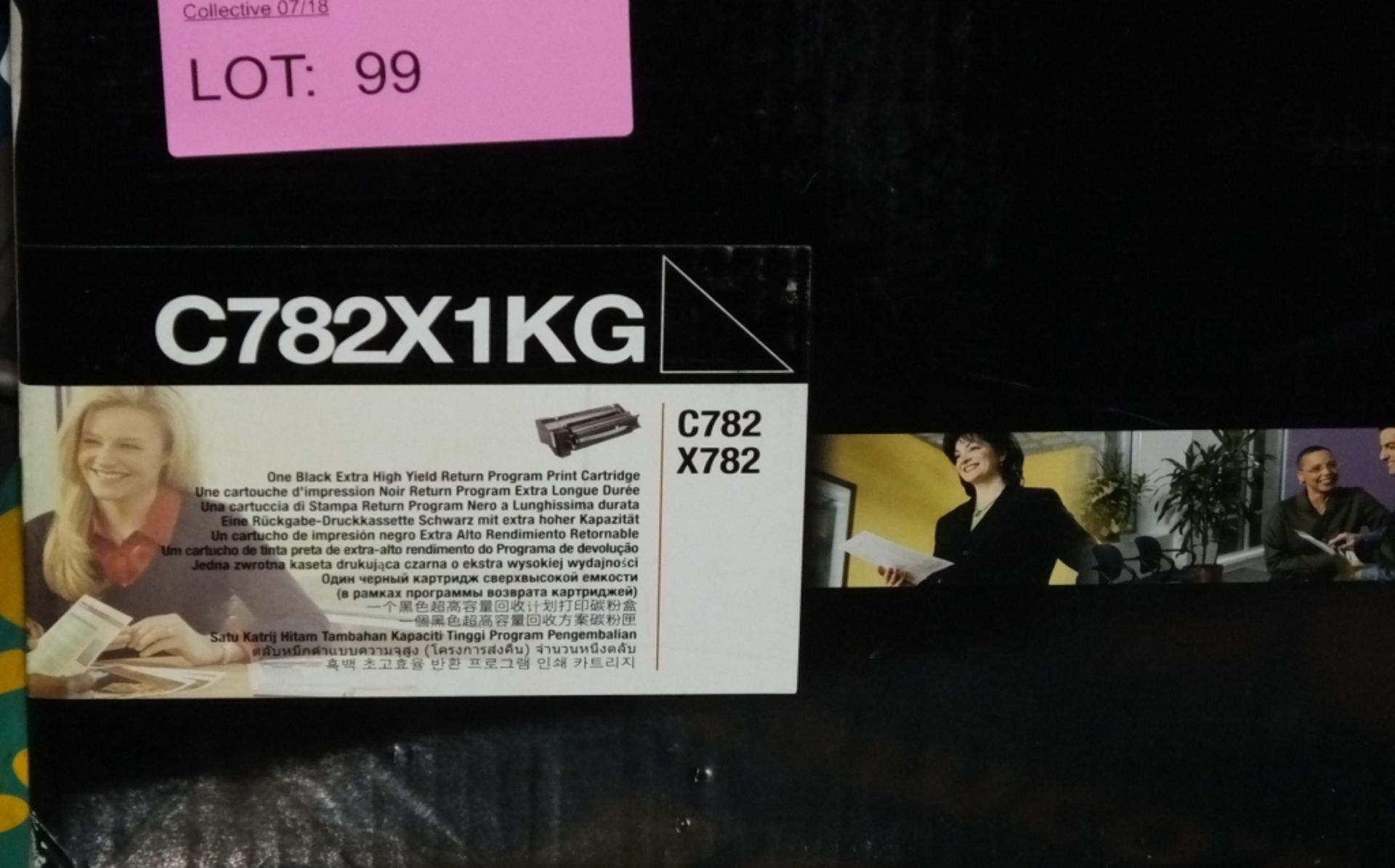 Lexmark C782X1KG - C782X782 - printer cartridge - Image 2 of 3