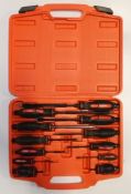 Hilka 12 piece Mechanics Heavy Duty Screwdriver set with S2 Steel blades