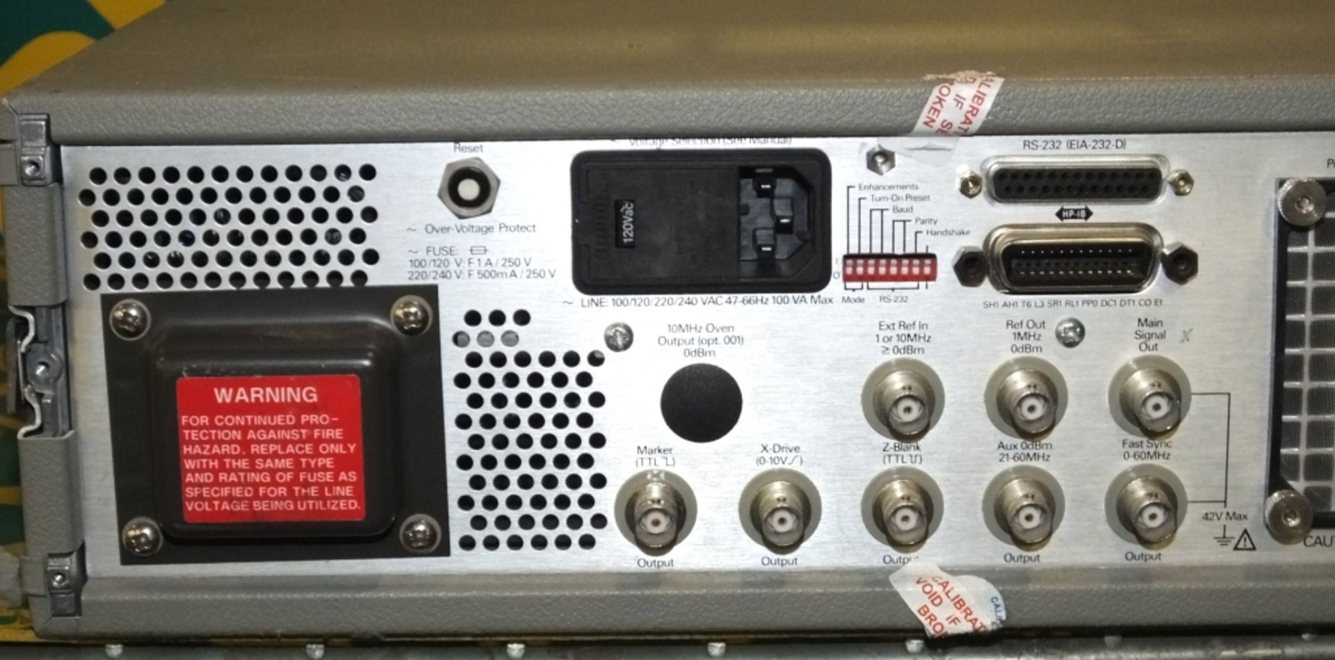 HP 3325B Synthesizer / Function Generator - no option - Image 5 of 7