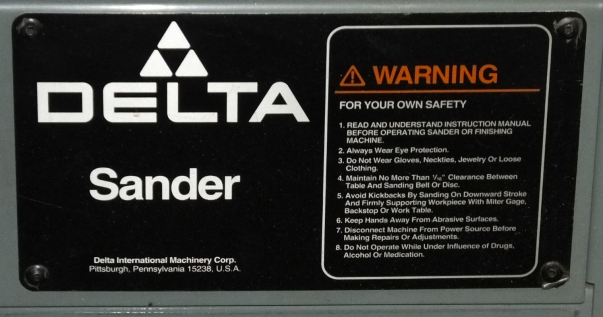 Delta Circular Sander - 97G 92957 - Image 3 of 3