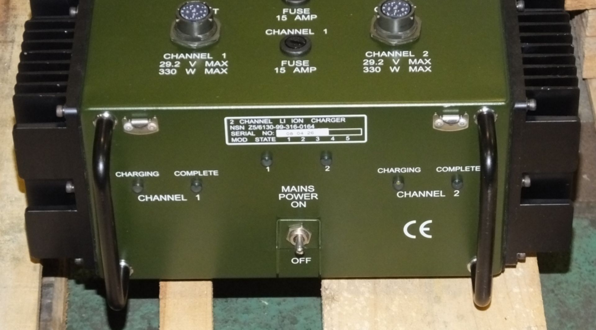 6x 2 Channel Li Ion Chargers NSN Z5/6130-99-316-0164 - Image 3 of 4