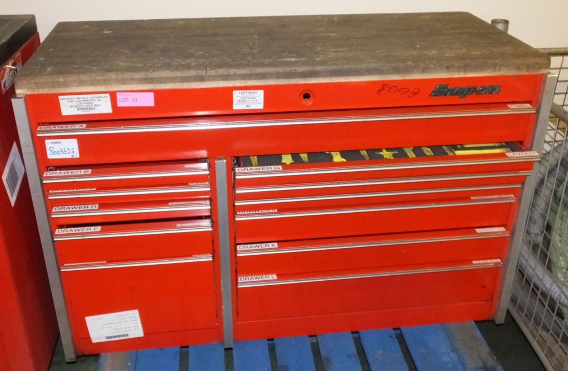 Snap on Multi drawer tool cabinet