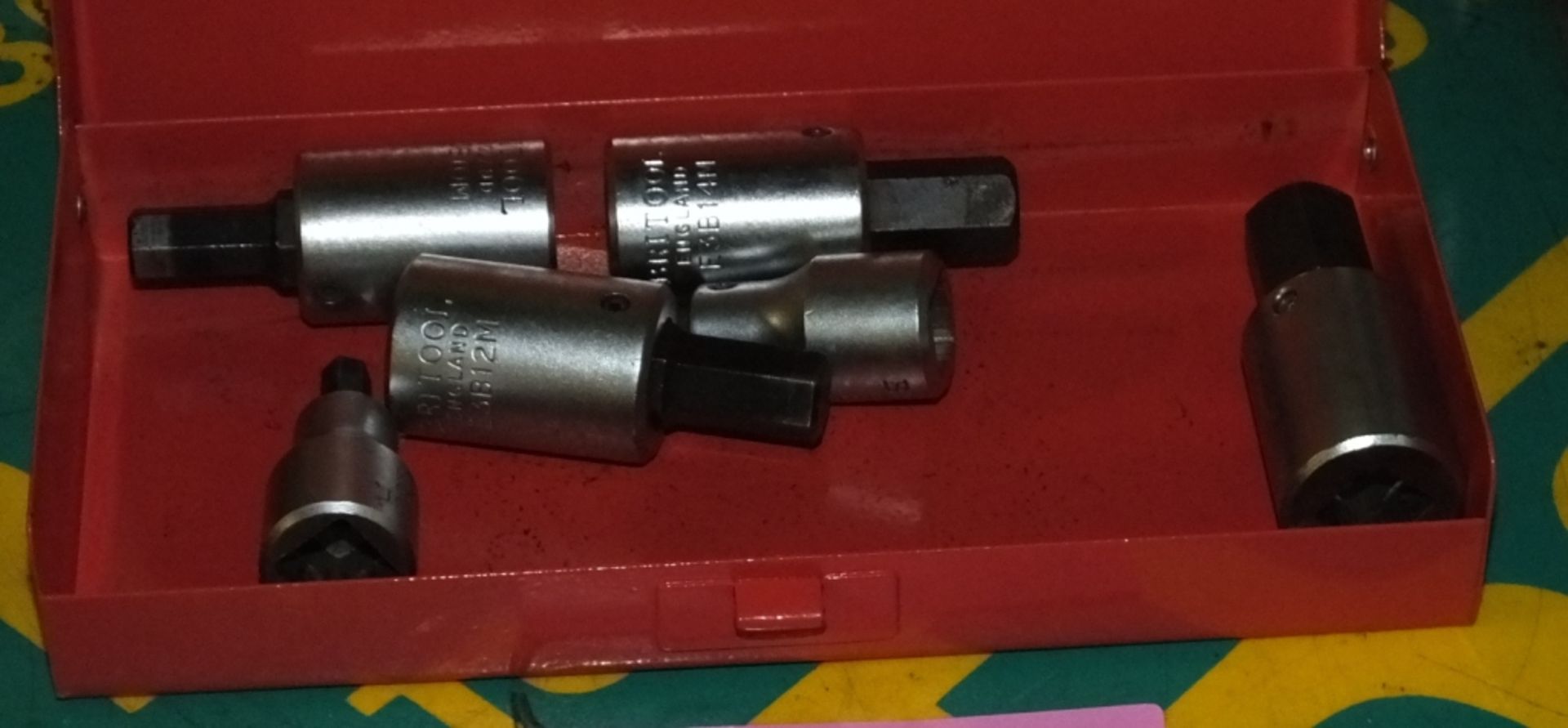 6 piece socket set in carry box