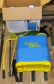 Green Blade 20 Litre Knapsack Sprayer with spares