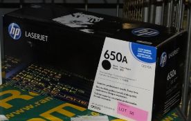 HP LaserJet Printer cartridge 650A Black