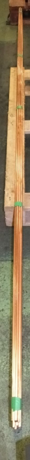 Industrial Copper Pipe - 10x 3/8" x 0.32 x 3M - 5.5kg