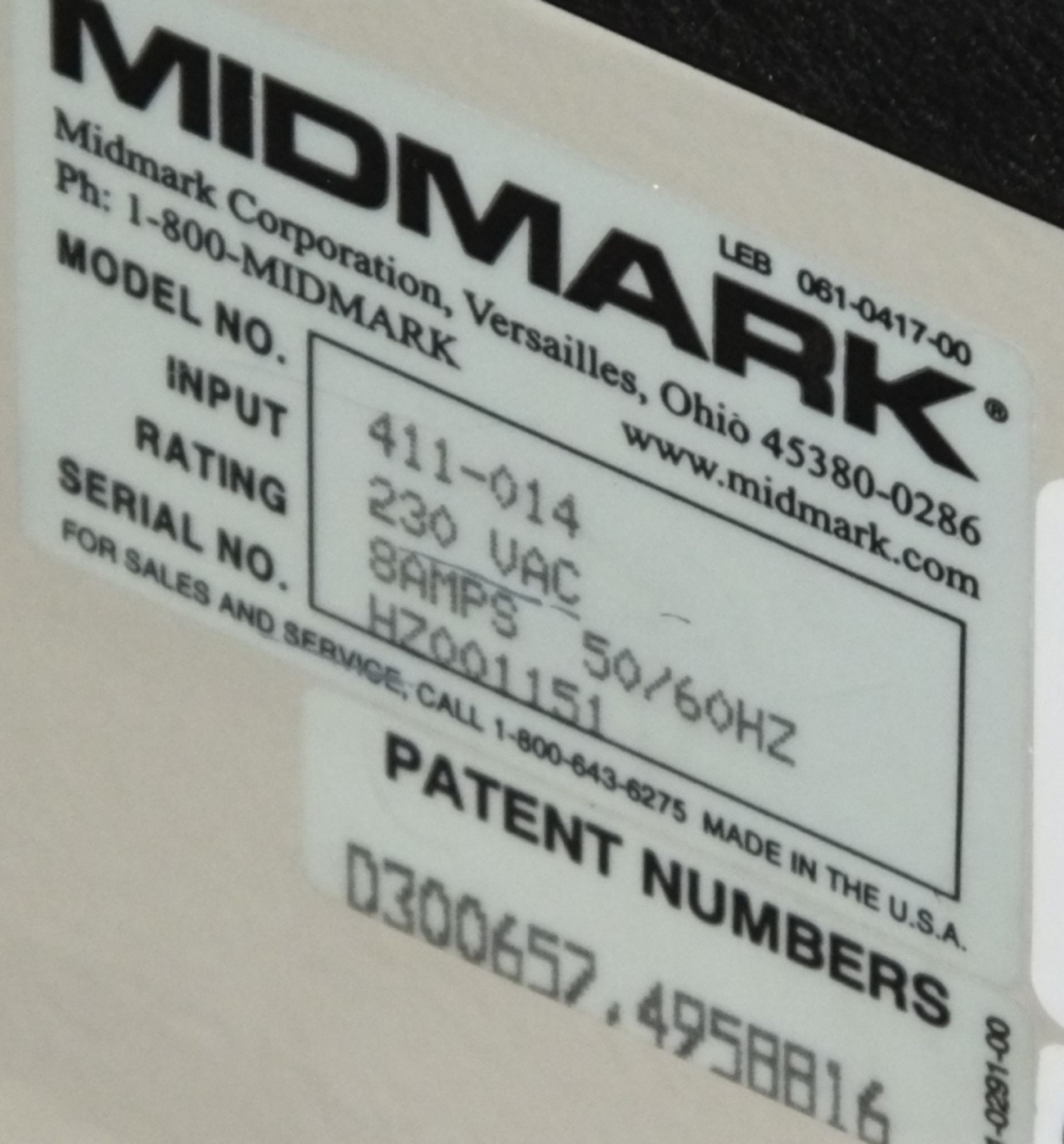 Midmark 411-404 medical examination chair - Image 3 of 6