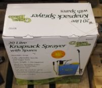 Green Blade 20 Litre Knapsack Sprayer with spares