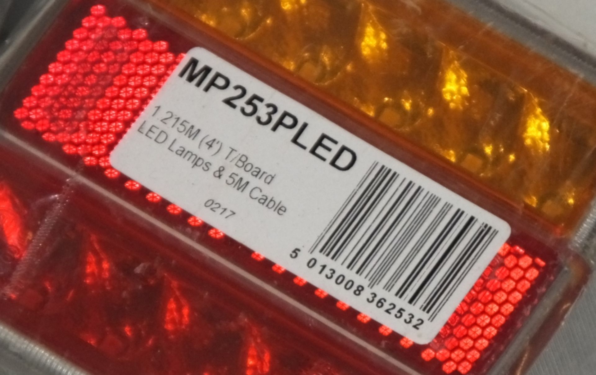 2x 4ft Trailer boards - 253PLED - LED Lights - 1.216M - 6M 7 core cable - 1 as spares - Bild 3 aus 3