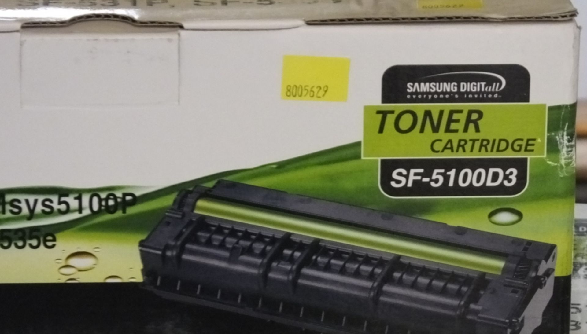 3x Samsung SF-5100D3 toner cartridges - Image 2 of 2