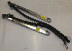 2x Blue Point Chain wrenches - CW12A