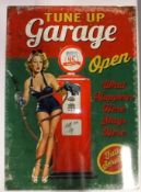 Tin sign - Tune up garage