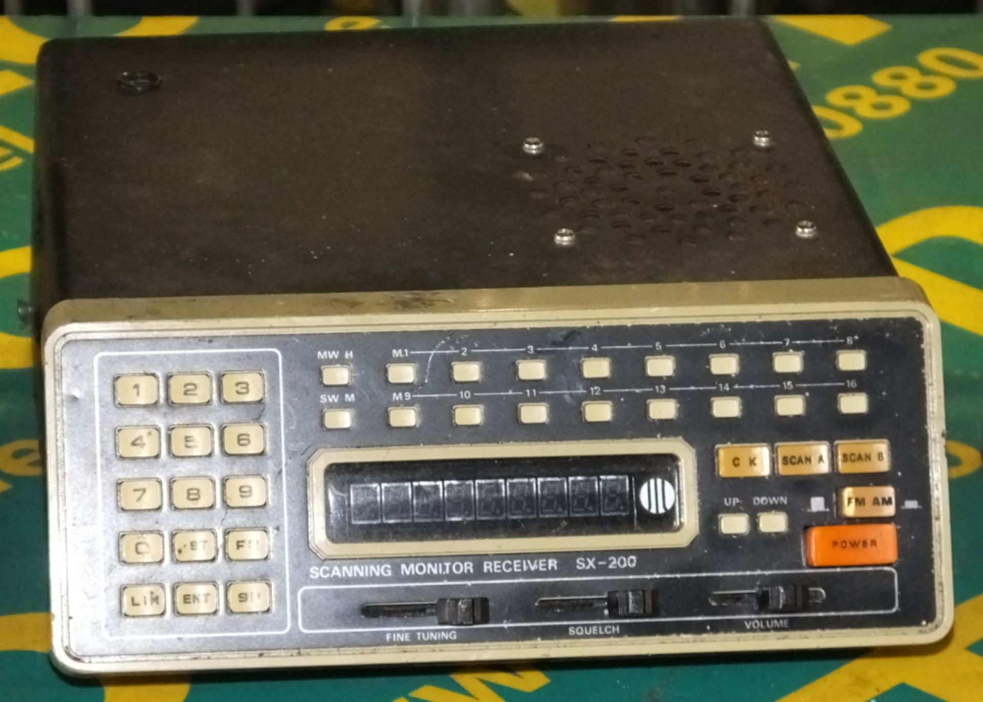 SX-200 Scanning Monitor Receiver, 2x CLansman 20Watt RF Amplifiers NSN 5820-99-114-3640, 2 - Image 4 of 7