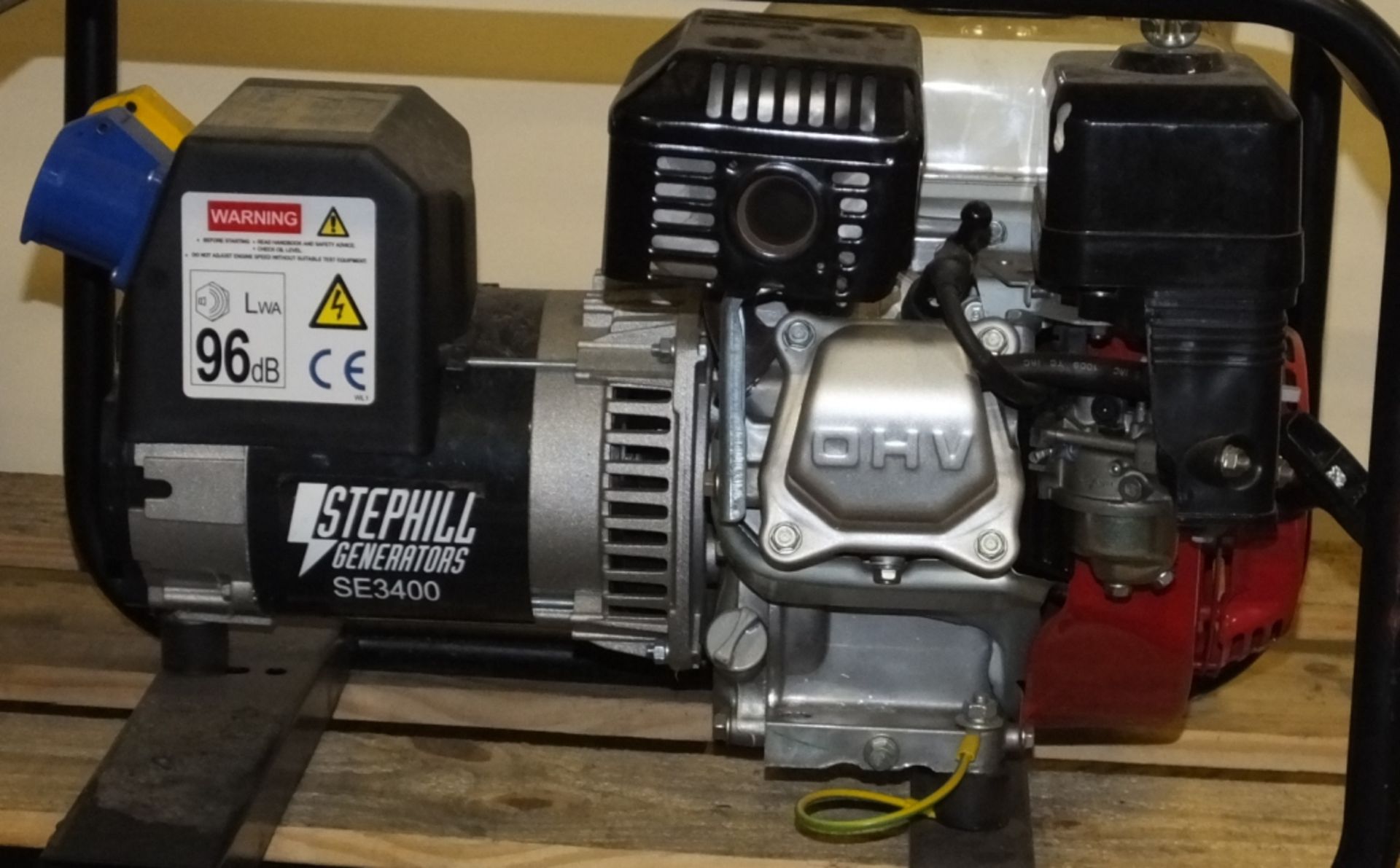 Stephill Generator 3.4KVA - 1ph - 115 / 230V - 50hz - Image 3 of 4