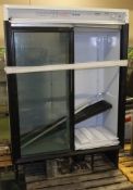 Glass fronted display fridge (as spares or repairs)