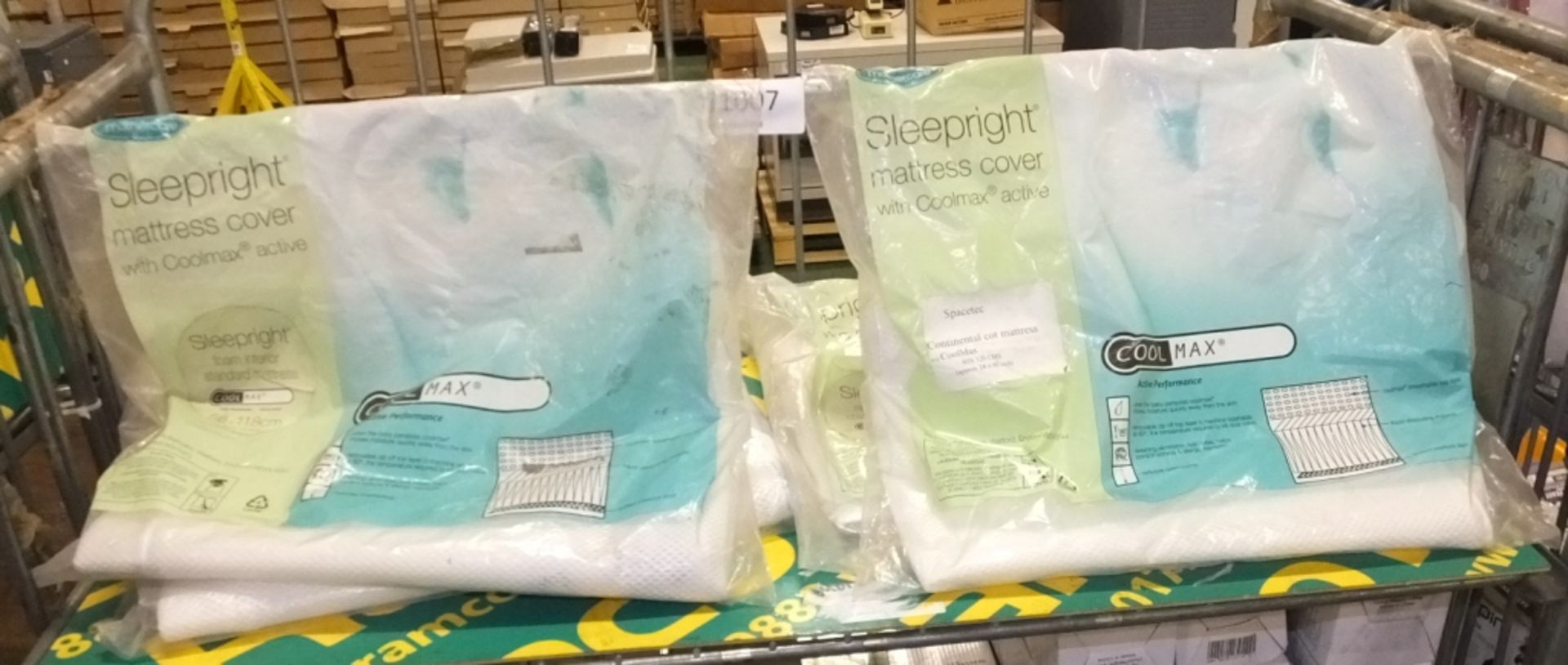 2x Mothercare Sleepright mattress covers