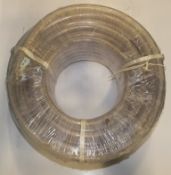 Reel of clear hose - 30M x 12.5mm x 3mm