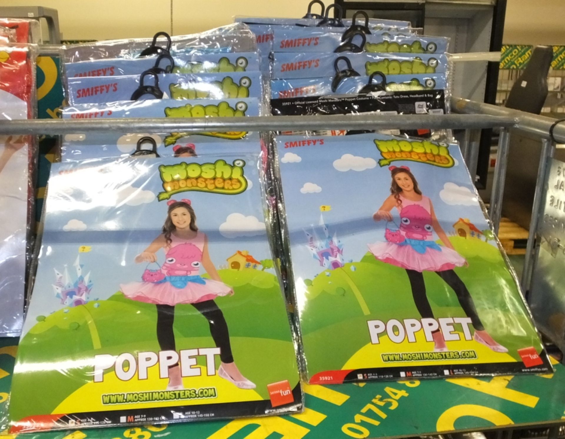 10x Smiffy's Moshi Monsters kids dress up costume - Poppet