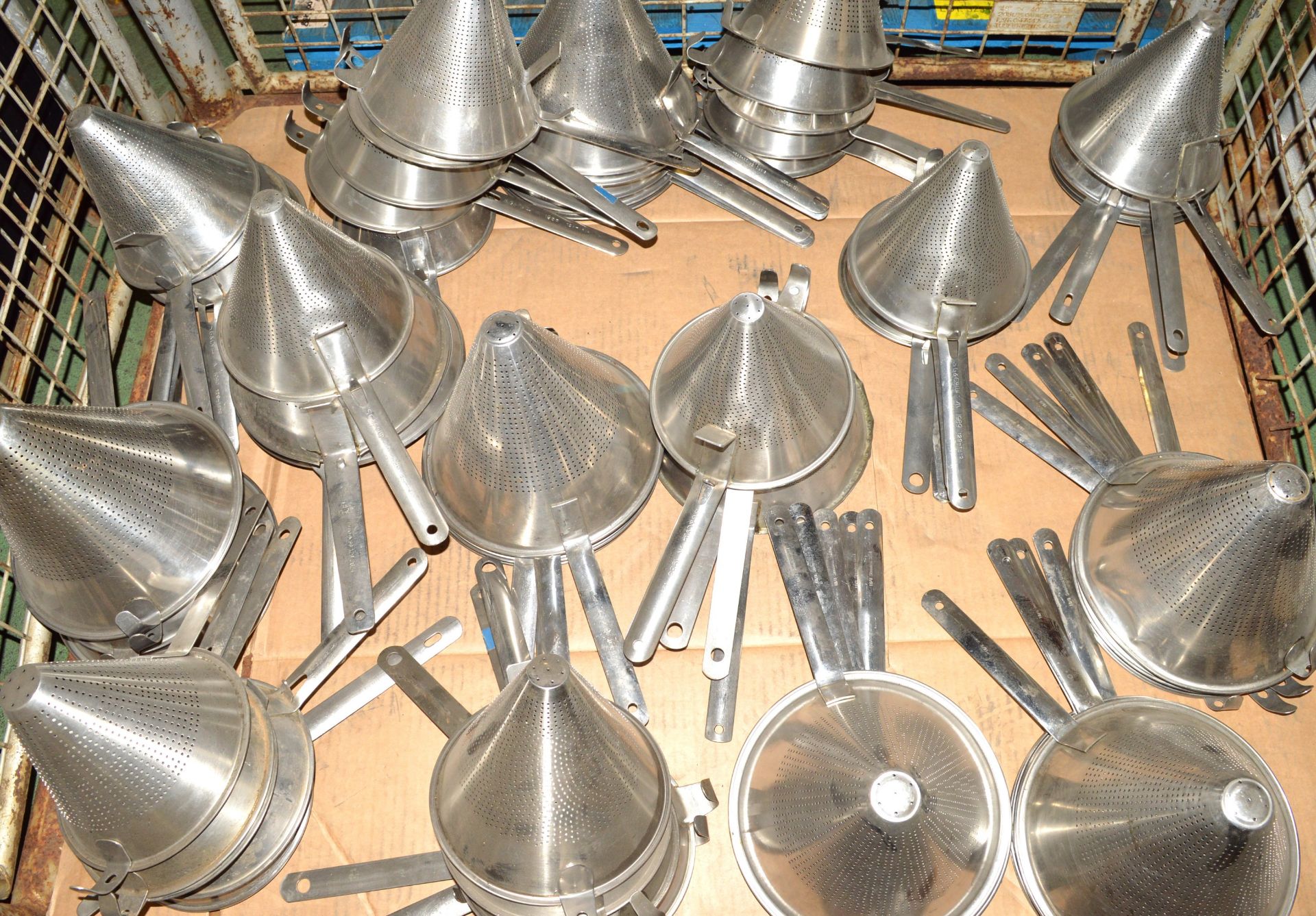 73x Stainless Steel Sieves. - Image 2 of 2