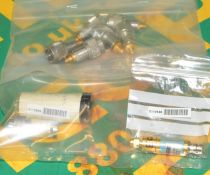 6x Adaptor Electronic, suhner. 2x Attenuator, Marconi 6533/1. Crystal Detector Module, HP