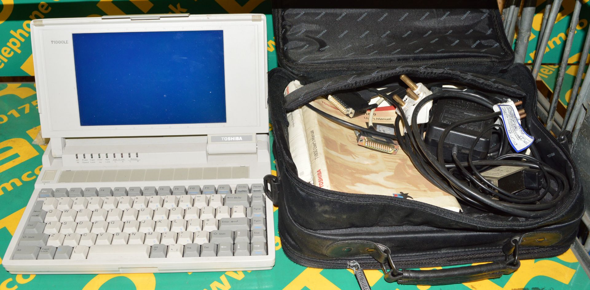 Laptop, Toshiba T1000LE.