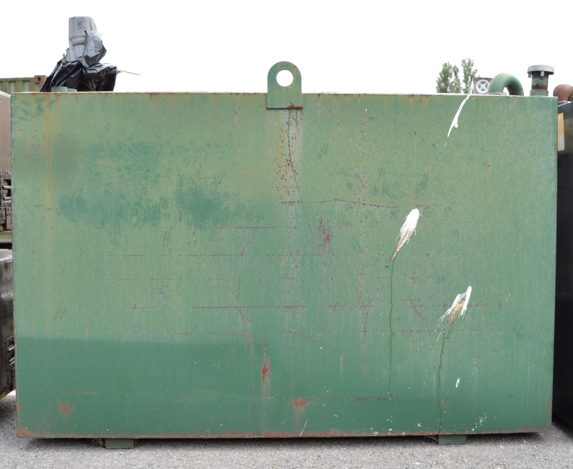 Oil Tank (Green) 1950 x 720 x 1230mm.