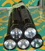5x Maglite Torches - Used.