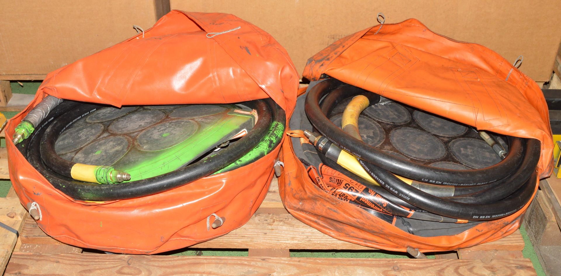 2x MFC Survival Airbags & Hoses. - Image 2 of 2