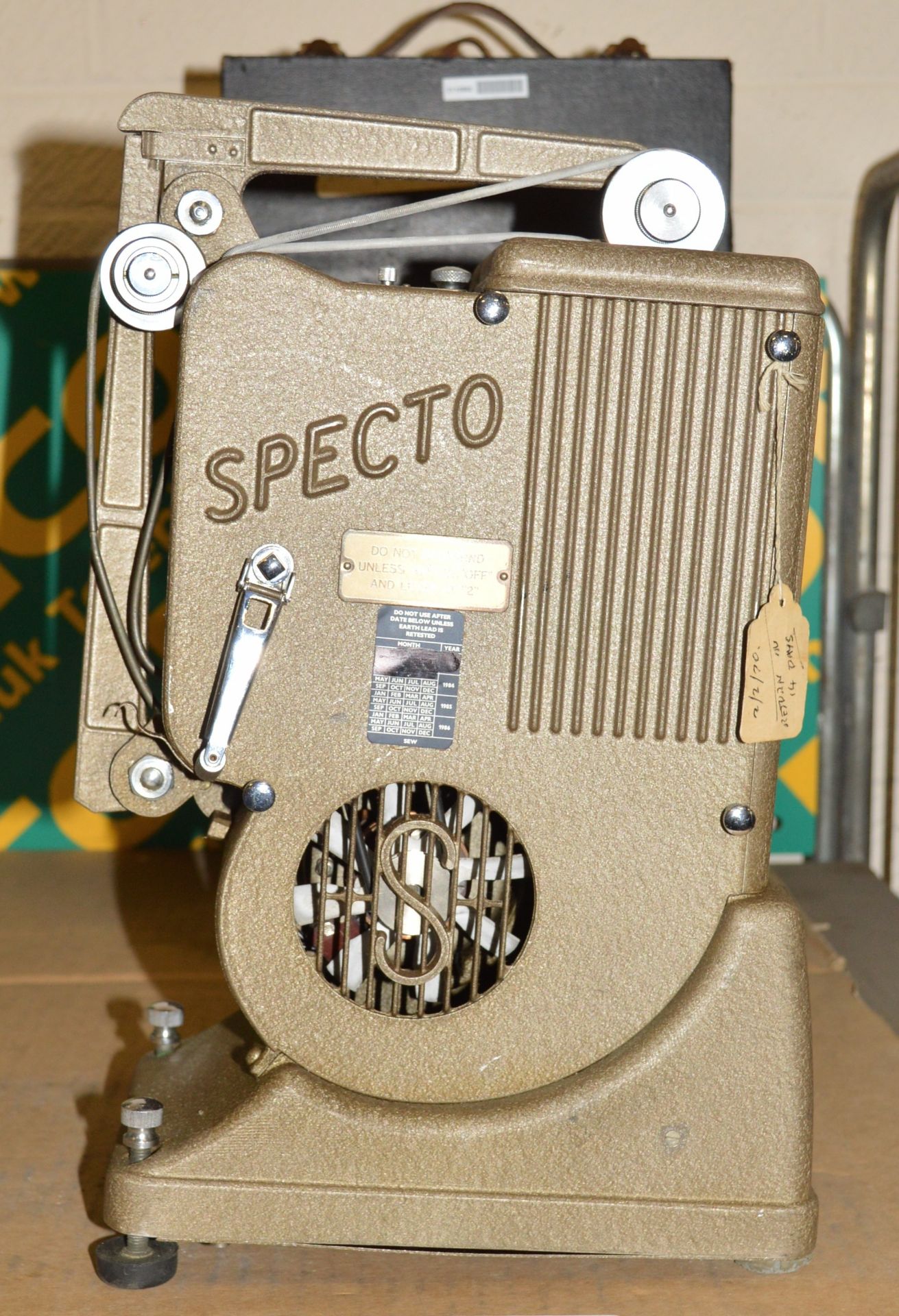 Film Projector, Specto. - Image 3 of 3