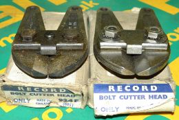 2x Bolt Cutter - Blades Only