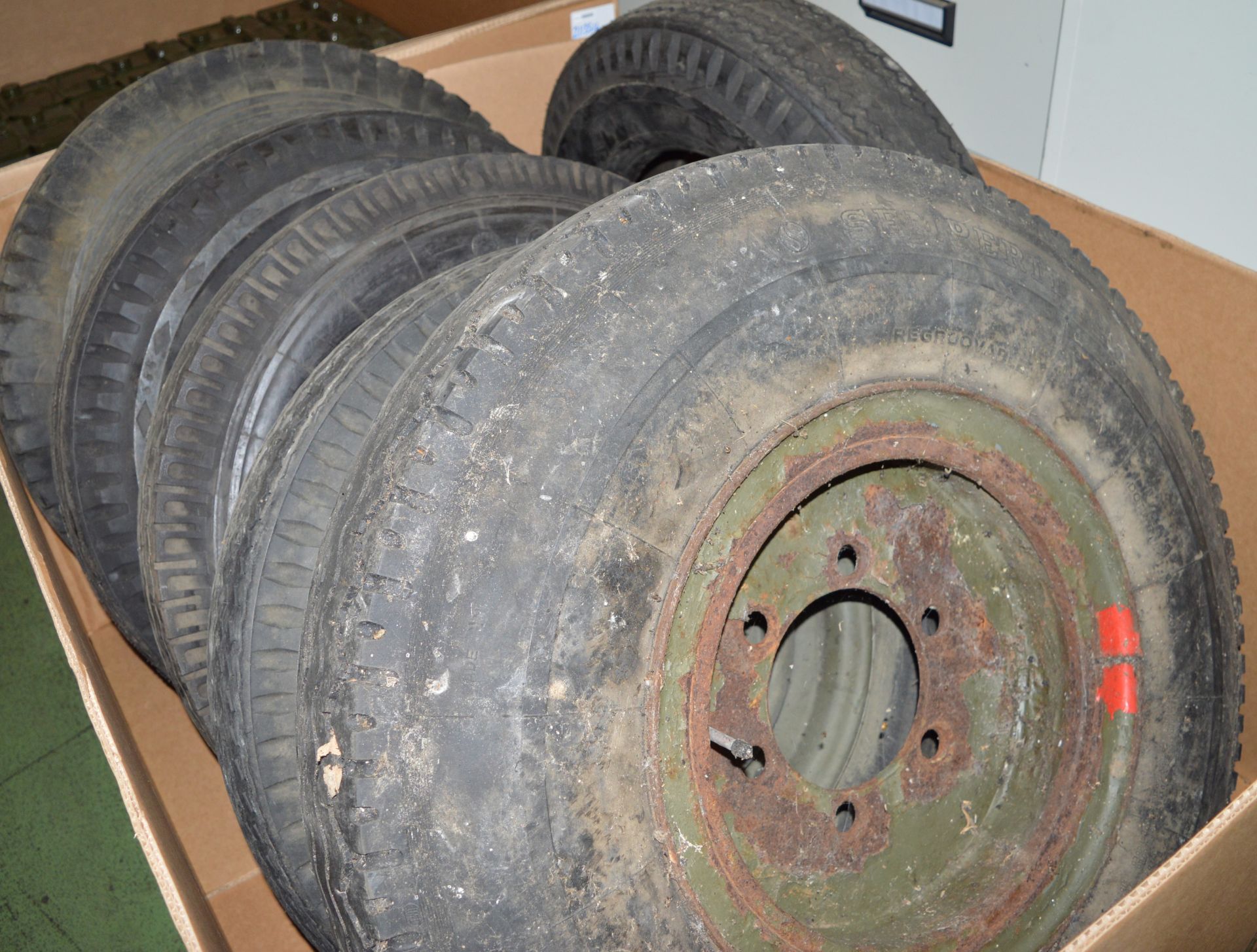 5x Wheels, 1x Tyre 6.5 - 16 C - Bild 3 aus 3