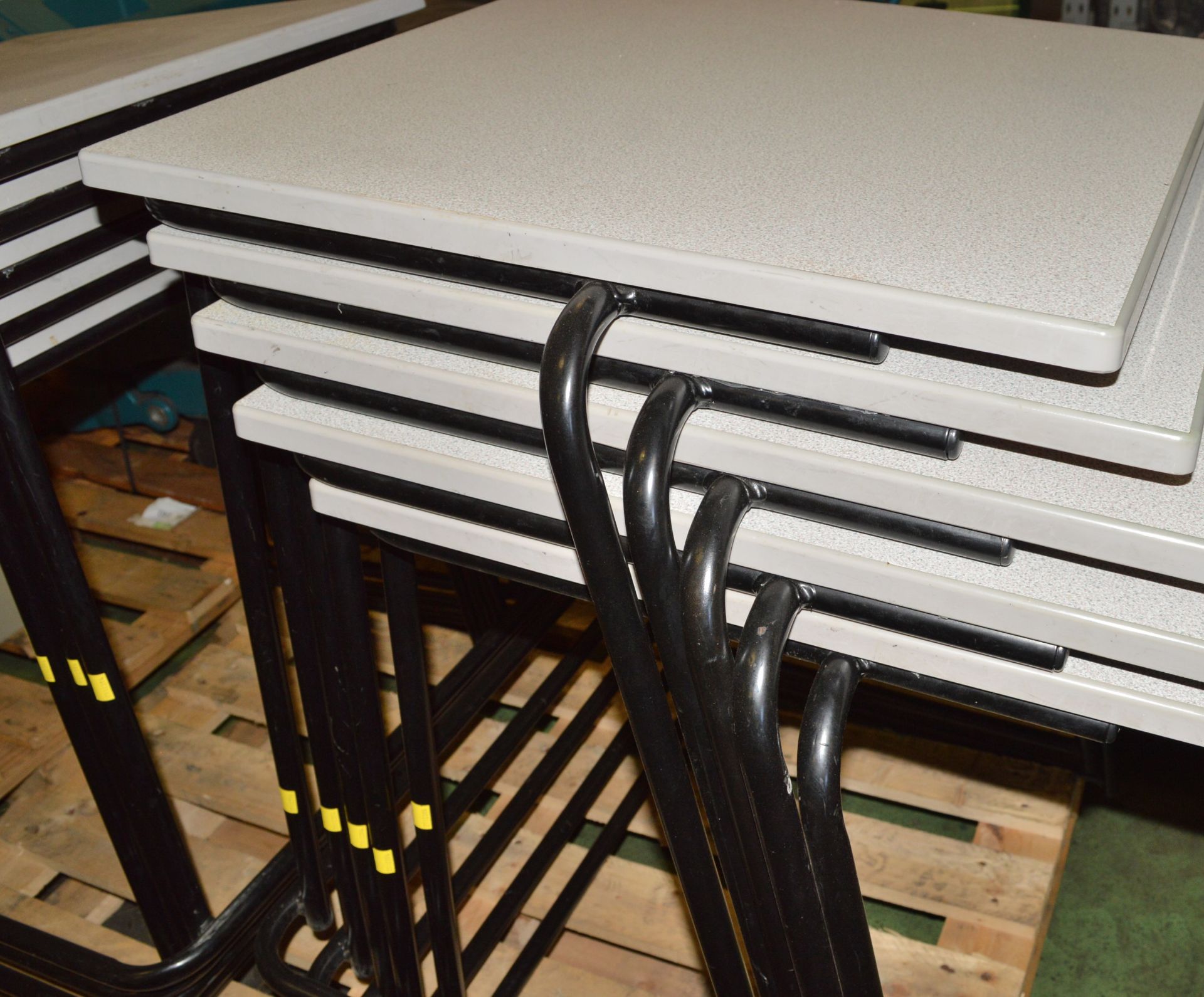 10x Stacking Tables. - Image 2 of 2