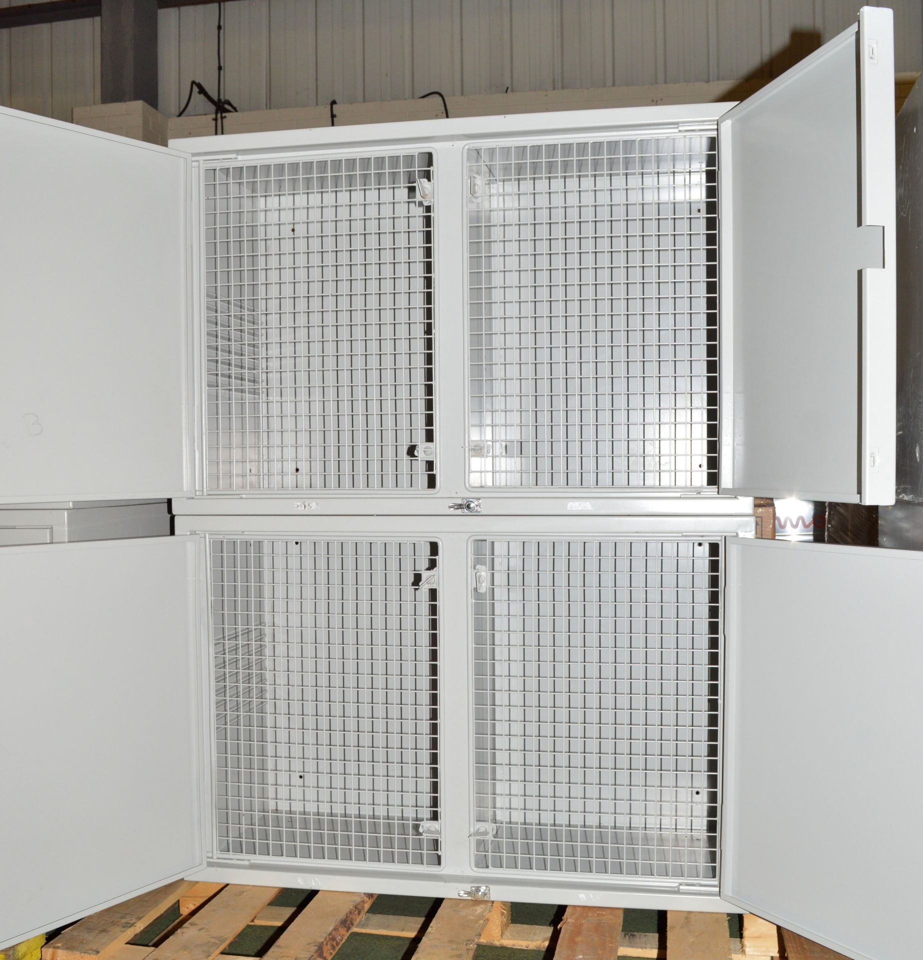 2x Cabinet Locker Wall Mount. - Image 2 of 2