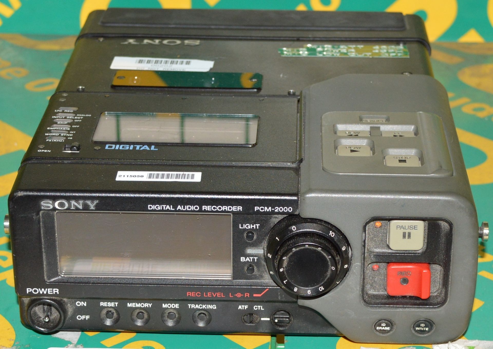 Recorder Digital Audio, Sony PCM-2000.