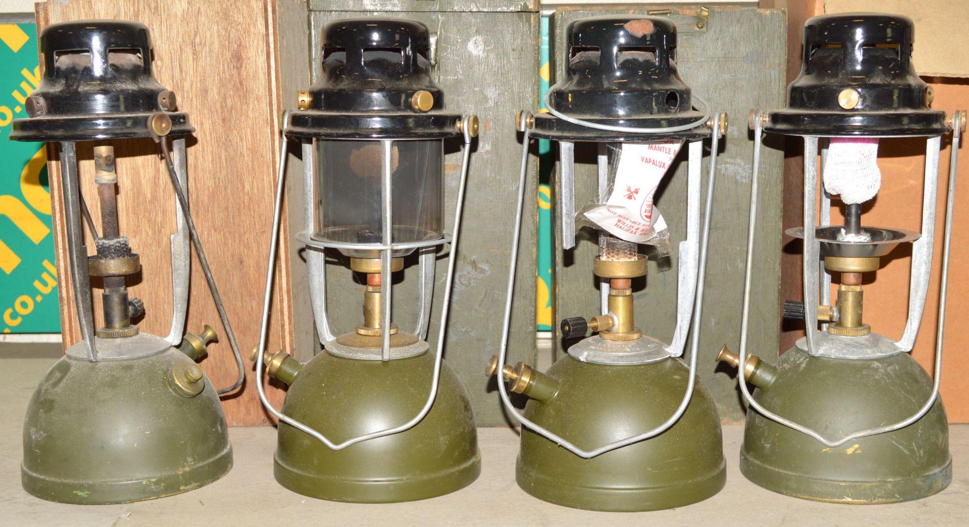 4x Paraffin Lantern for Spares or Repair.