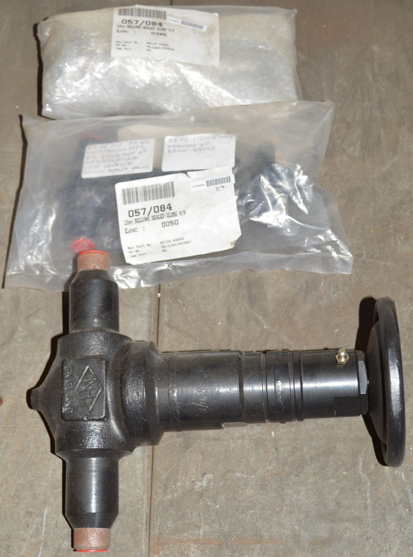 Valve - 10mm Globe Valve Valve - 20mm Globe Valve