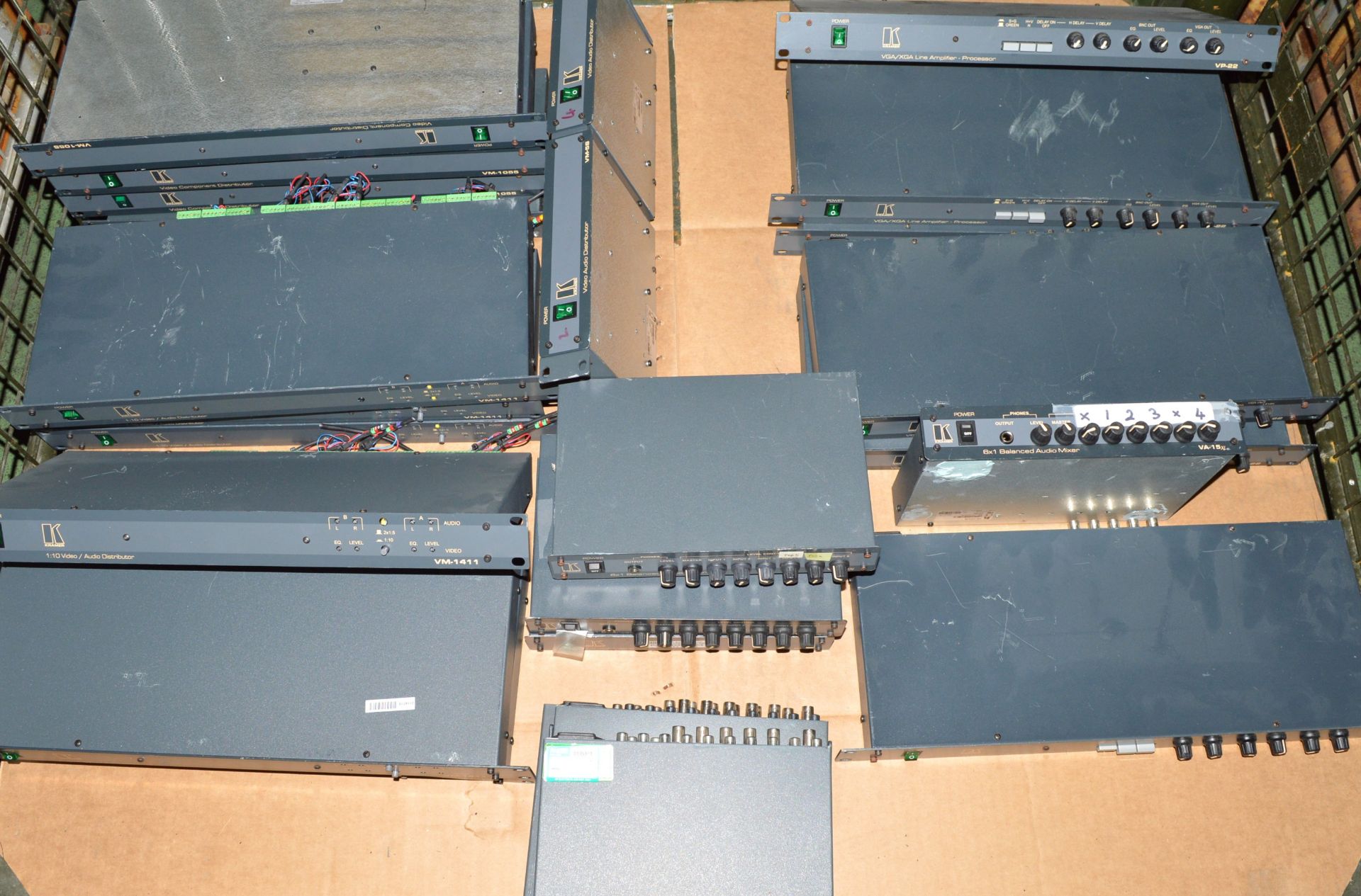 24x Line Amplifiers, Audio Distributors, Audio Mixers. - Image 2 of 2