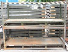 2x Steel Cage 2010 x 740 x 830mm.