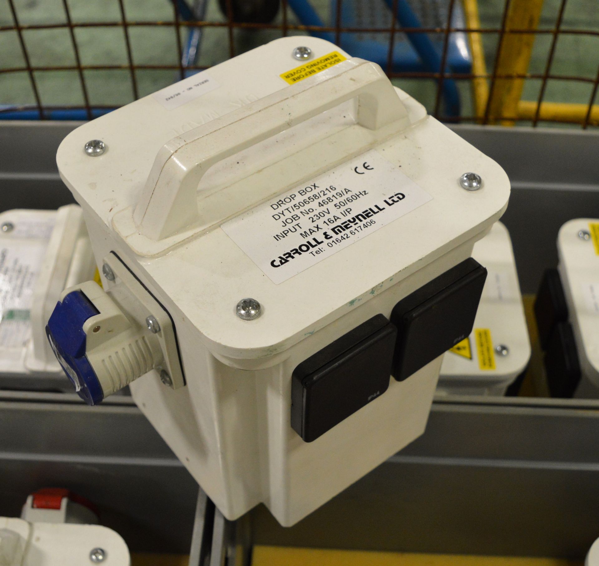 10x Carroll & Meynell Ltd Drop Box - 230V Input 16A. - Image 3 of 5