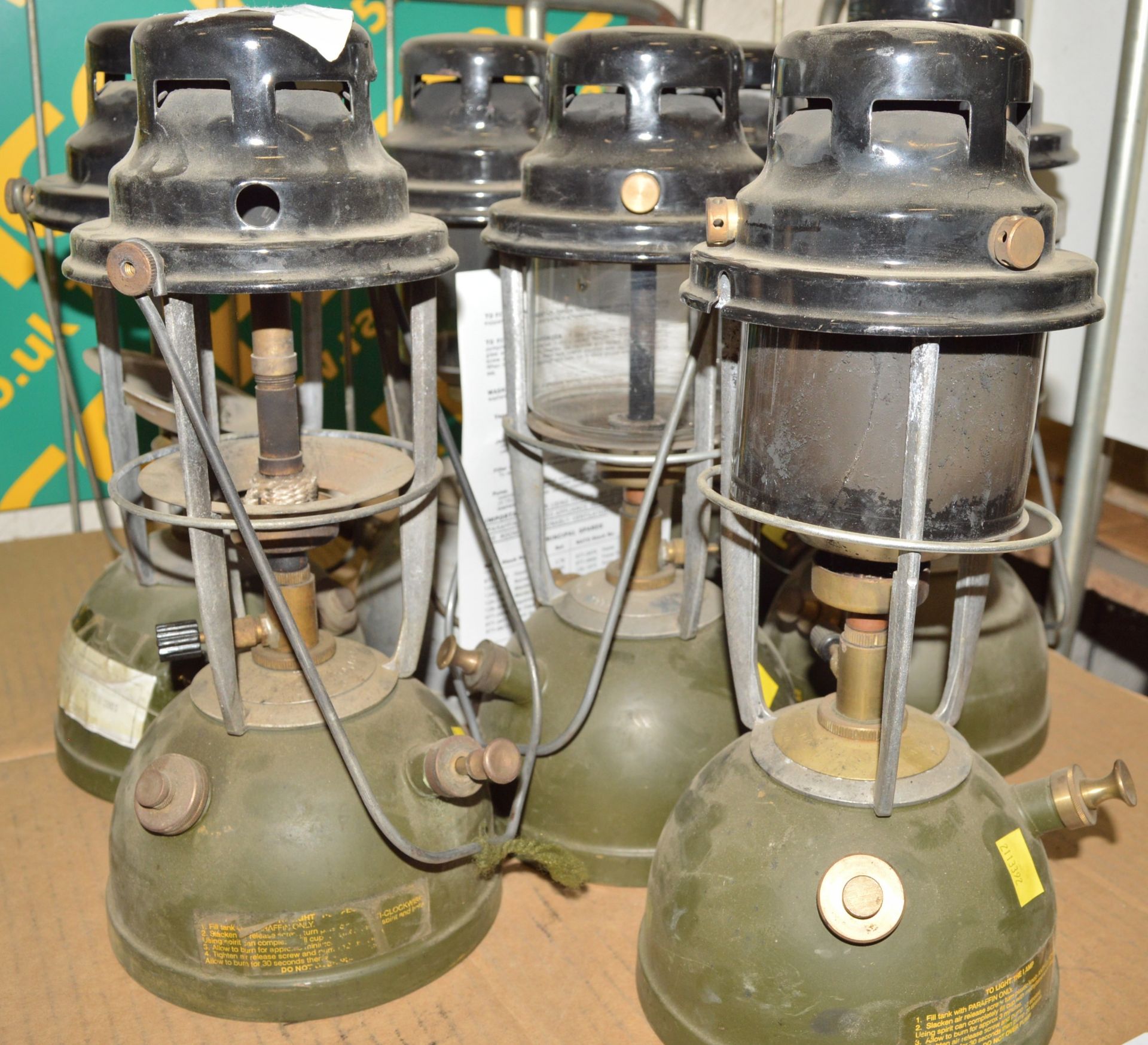 7x Paraffin Lamps - Image 2 of 2